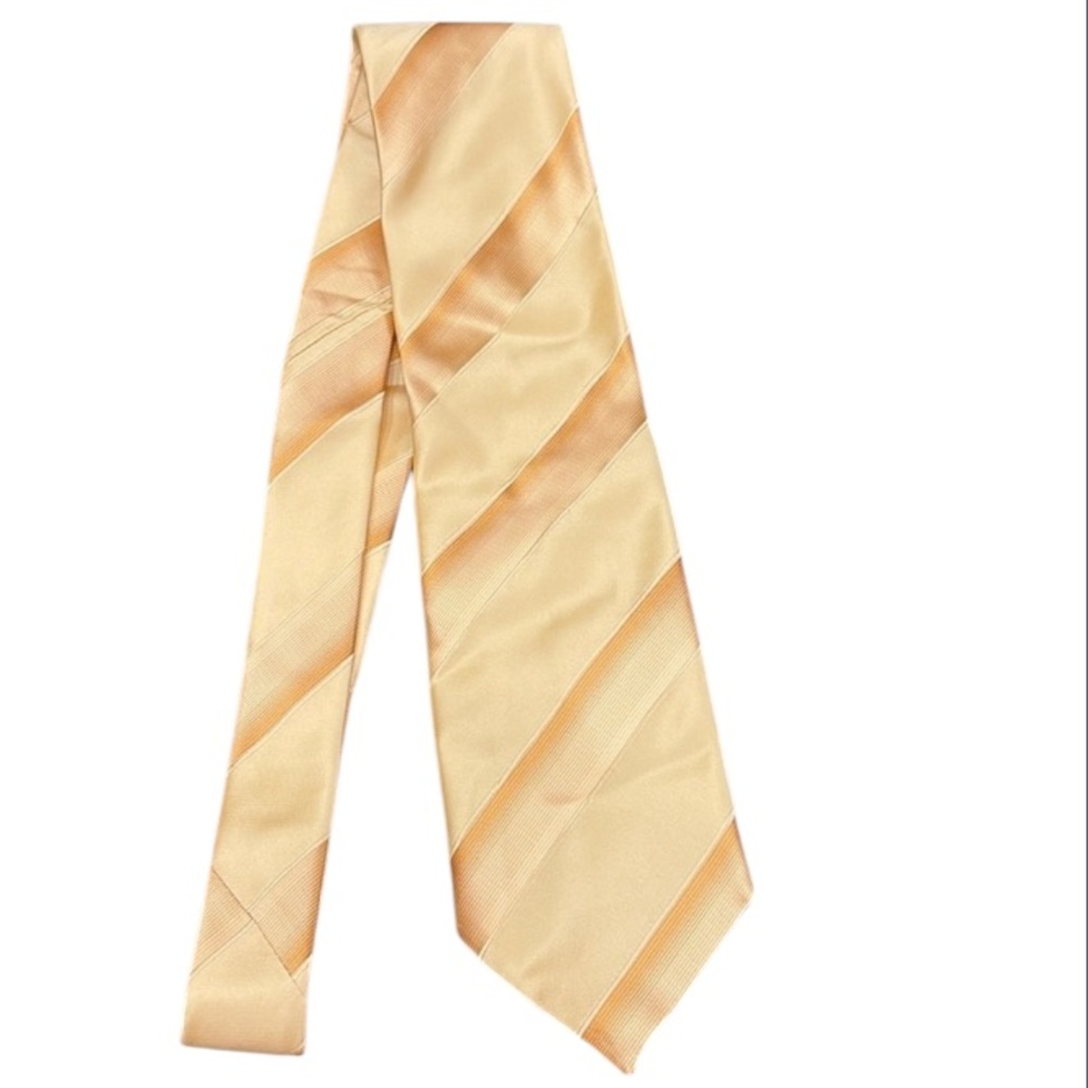 Canali 100% Silk Gold Tie